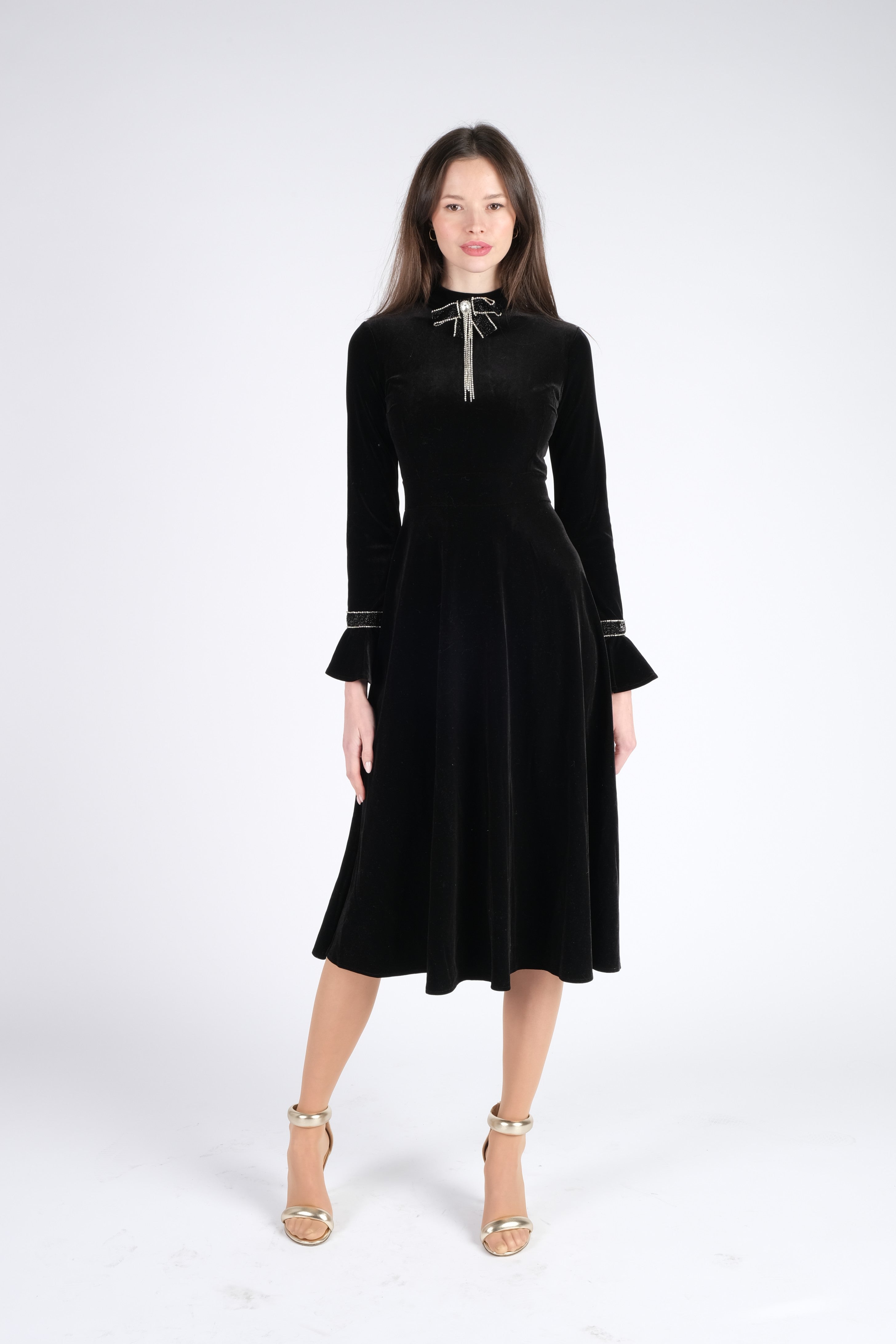 Black Velvet Maxi Dress Black Velvet Maxi Dress