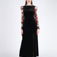 Velvet Flower Dress