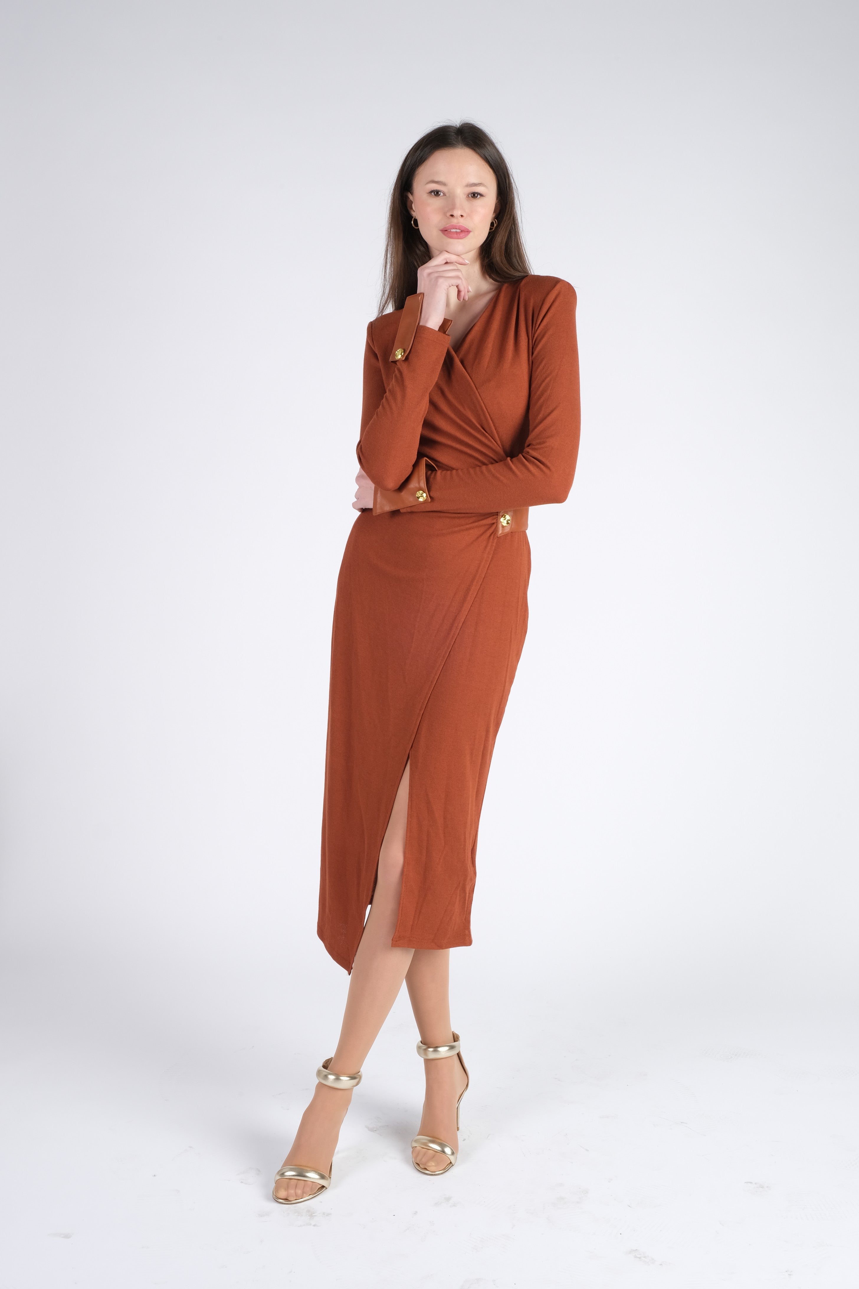 Maxi Orange Dress Maxi Orange Dress