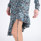 Midi Blue Floral Dress