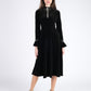 Black Velvet Maxi Dress