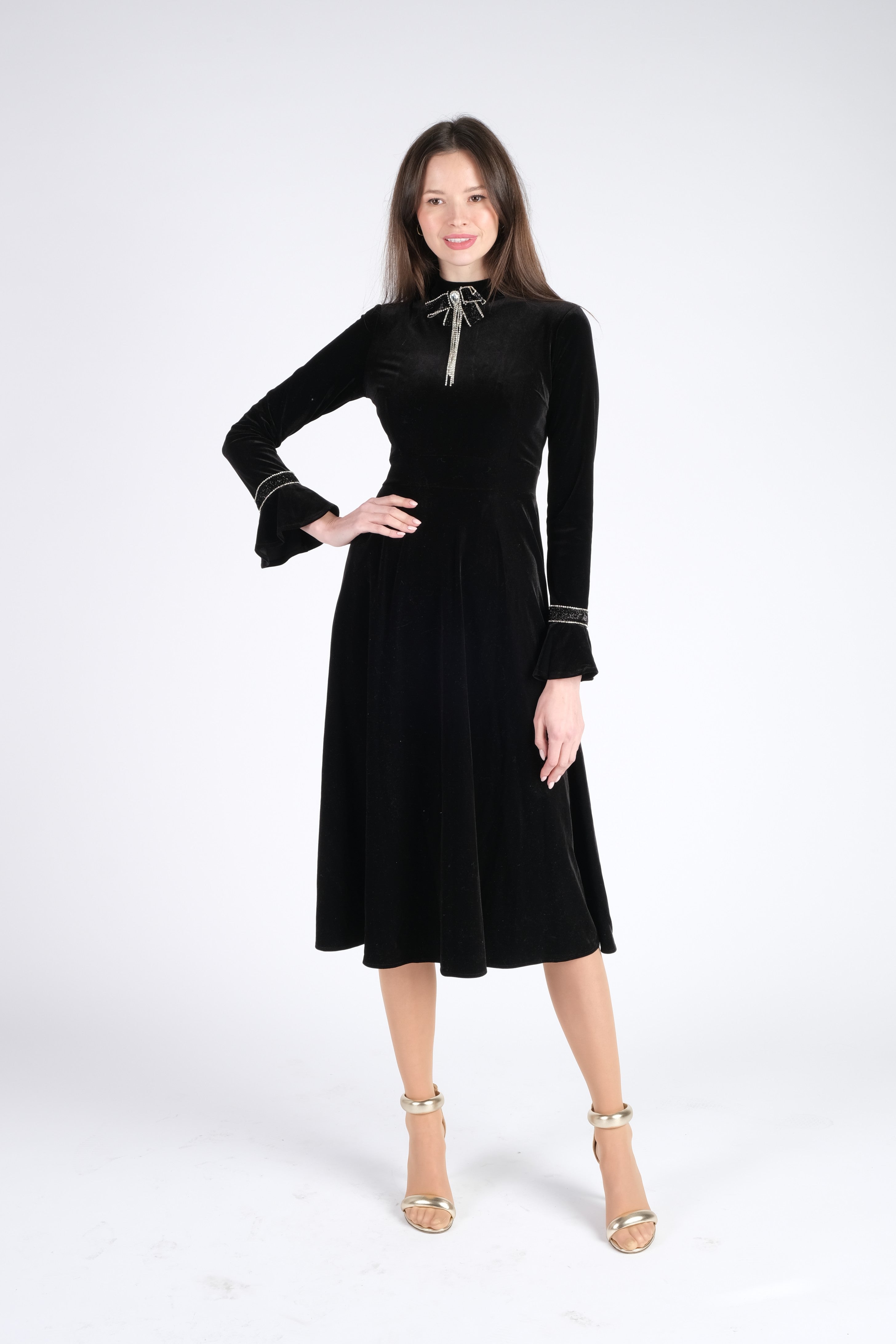 Black Velvet Maxi Dress Black Velvet Maxi Dress