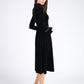 Black Velvet Maxi Dress